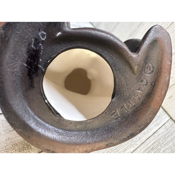 Vintage Painted Castle Ceramic Gentleman Gray Mouse with Blue Vest and Bowtie - Picture 5 of 7